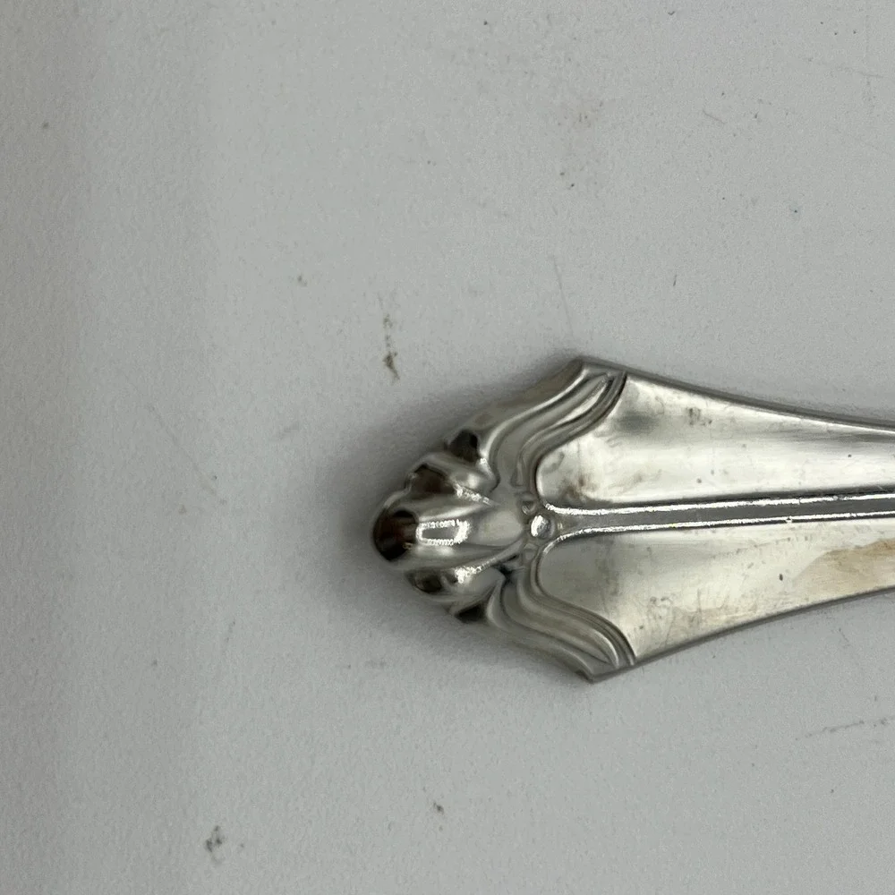 Community by Oneida Kenwood Silverplate Sugar Spoon Shell Bowl Scalloped Serving